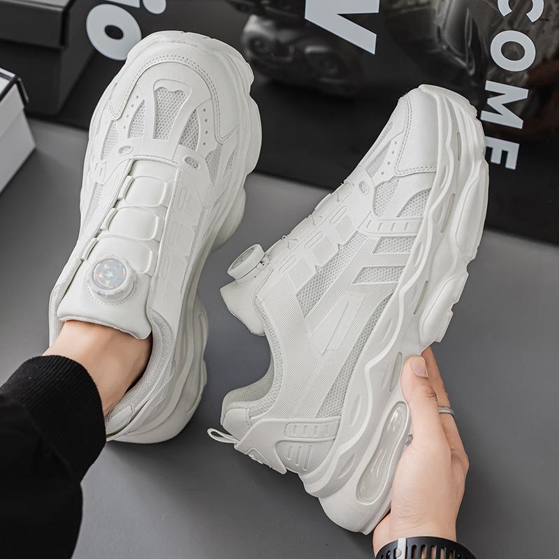 

Summer men s shoes new breathable little white shoes men s trend versatile platform sports shoes casual shoes 39