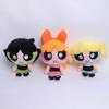 20cm Jucării de pluș cu desene animate anime Fetițele Powerpuff Drăguțe Blossom Buttercup Bubbles Jucării de pluș umplute Cadouri Pentru Copil