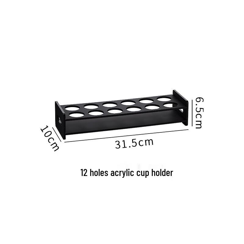 Bullet Shot Glasses with Frosted Holder