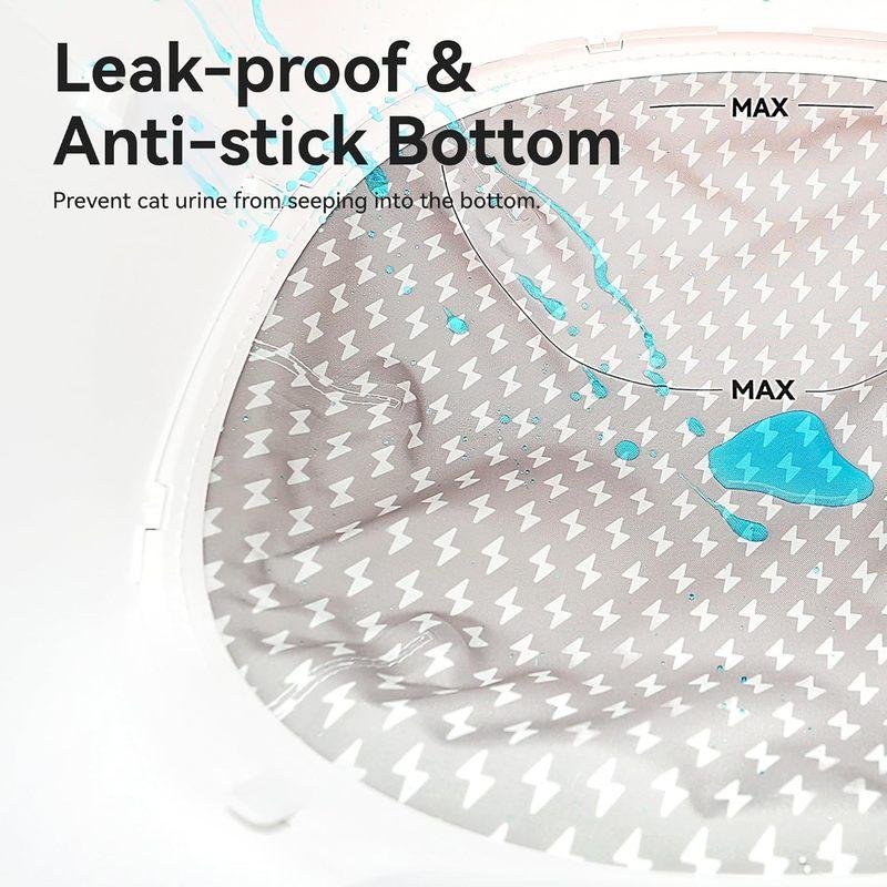 2 Packs Replaced Cat Litter Pad for CATLINK SCOOPER SE & SE LITE Waterproof, Leakproof, Never Stick, Scratch Resista