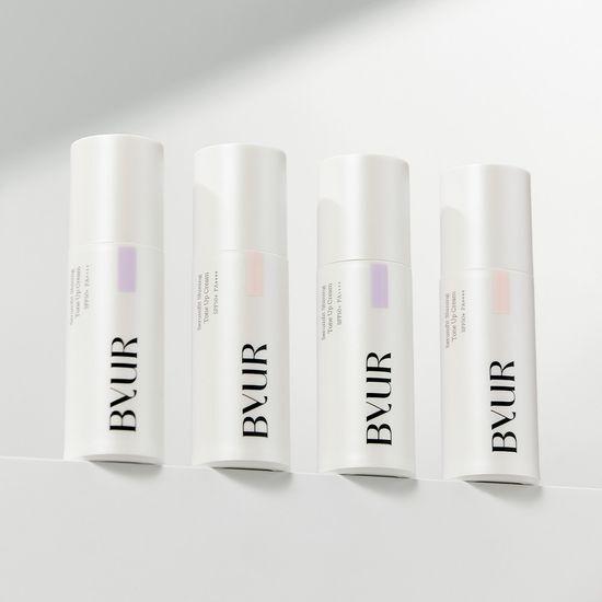 By Your Serum Fit Shining Tone-Up Cream 40g (Pink Beige/Lavender)