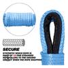 7700Lbs Electric Winch Rope Nylon Rope High Strength Fiber Rope 6mm X 15M Car Rope Tow