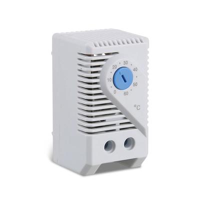 KTO011 KTS011 ZR011 Controlador de Temperatura Bimetálico Mecânico de Gabinete Trilho DIN Chave Termostato Termorregulador