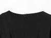 European American Style Women's Fashion Pleated Pocket Short Dress