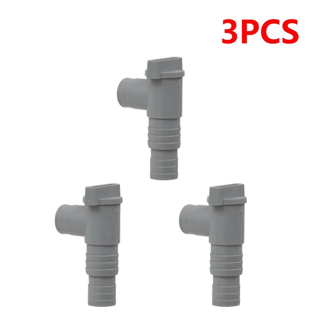 1-10set PVC Pool Filter Pump Adapter for 32mm Pipe Hoses Connector Part Pool On/Off Plunger Valve Leak Proof Replacement Outdoor