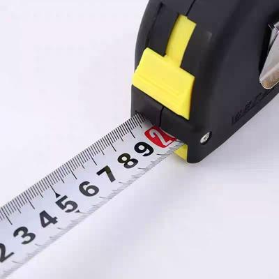 Retractable Tape Measure Tool High-precision 2m/3m/5m/7.5m/10m Carpenter Measuring Stainless Steel Tape Self-locking Waterproof