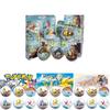 Charming Pokemon 6pcs Poke Ball Toy Doll Models For Unique Tabletop Decoration