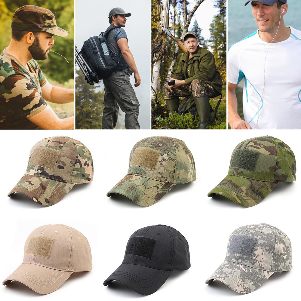 Latest Caps Camo Unisex Baseball Hat Trucker Gorras Tactical Cap Camouflage Snapback Hats 18 Colors Outdoor Uses Hike for Men and Women Hot
