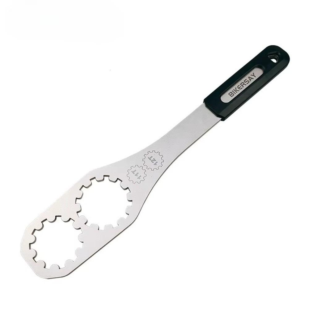

Stainless Steel Freewheel Wrench Ergonomic Handle MTB Gear Wheel Fixing Tool MTB Gear Fixing