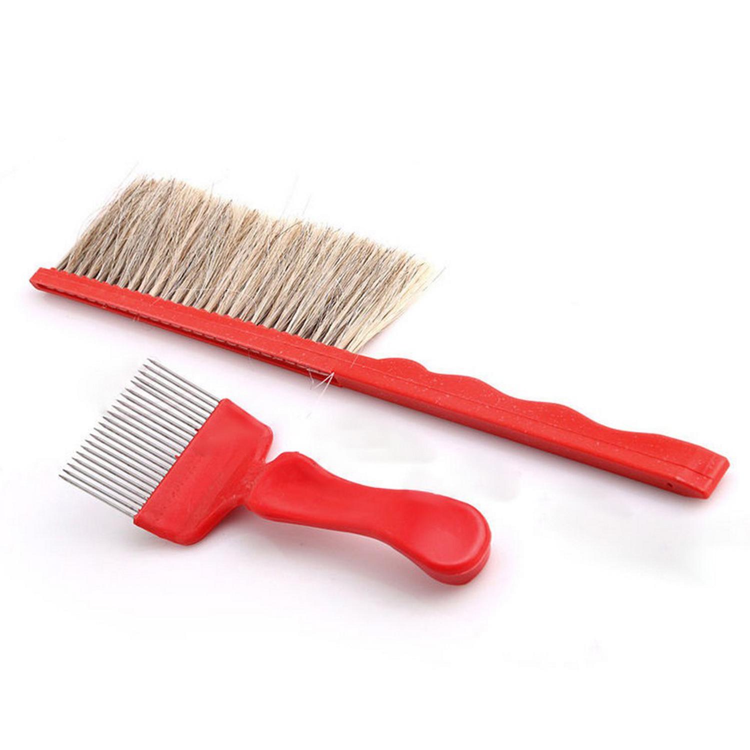 

Улей Скребк Инструмент Bienenstock Pinsel Rahmenhalter Entdeckelungsgabel