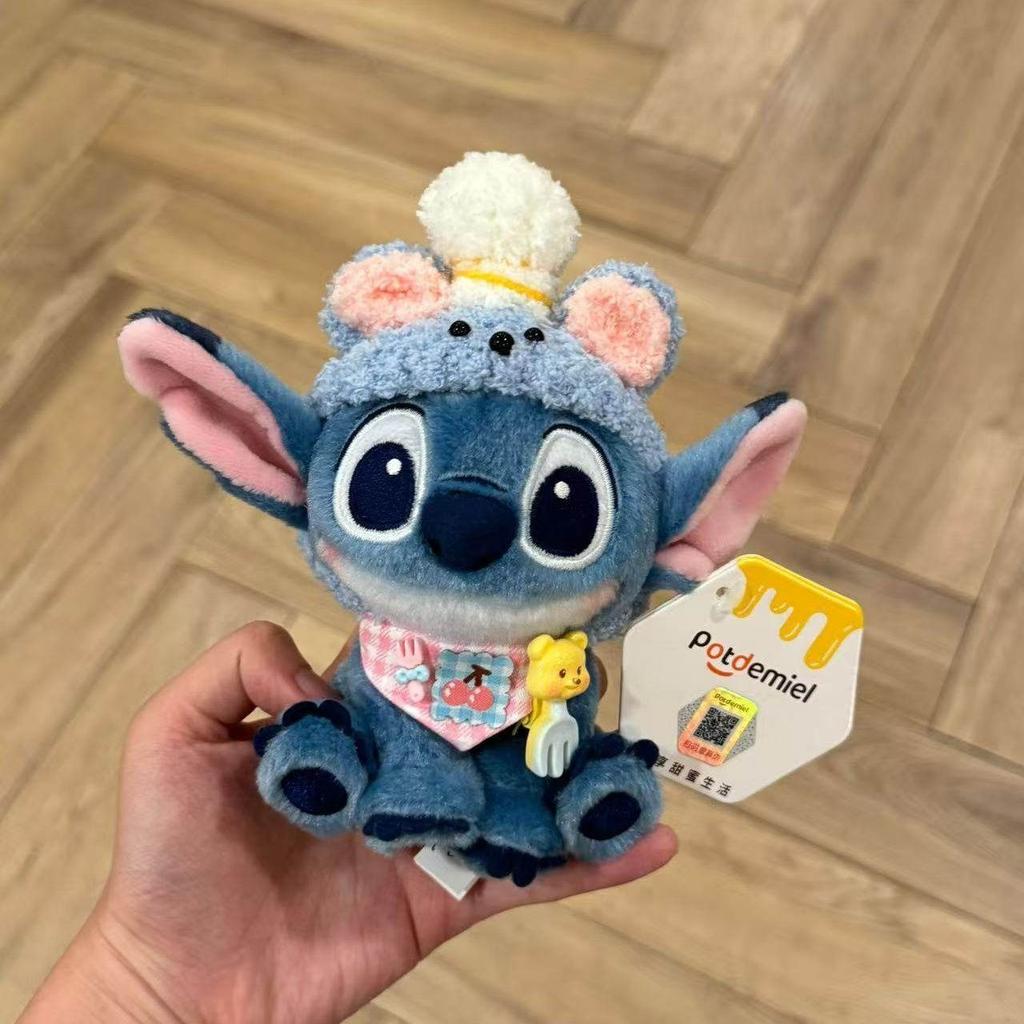 Potdemiel Authentic Stitch Toothless Bag Pendant Backpack Stitch Keychain Cute Plush Doll Birthday Gift Car Hanging Premium Gift