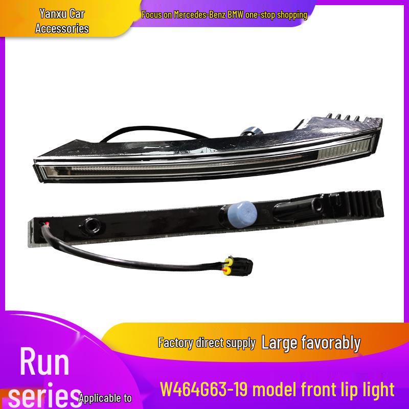 LED Daytime Running Light Front Bumper Lip for Mercedes-Benz W464 G63/G65/G500/G550