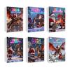 Advent Calendar Santa Claus Flying Dragon Design 24-Day Countdown Festive Family Activity Calendar Festive Atmosphere Enhancer