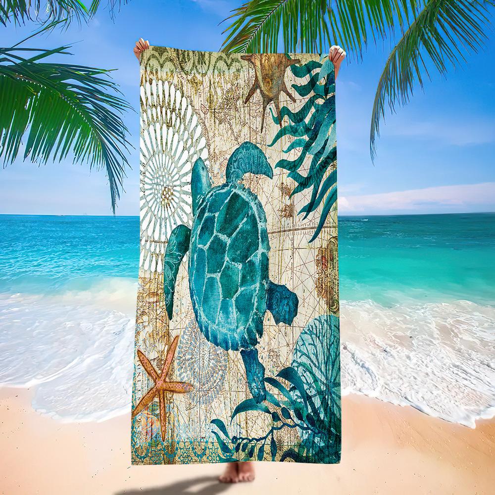 Microfiber Beach Towel Class A Large Bath Towel Adult Beach Towel Quick Drying Europe And America
