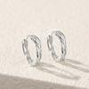 Bramble Branch Ear Buckle Women's Korean Version Trend Mori Earrings Japanese and Korean Personalized Light Luxury Earrings