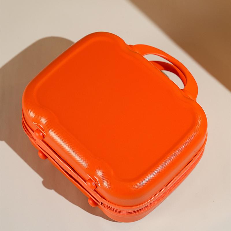 14 In Lightweight Small Travel Suitcase Cosmetic Box Waterproof Hand Luggage Organizer Makeup Case Portable Small Boarding Case