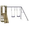 vidaXL Outdoor Playground Impregnated Pine Wood