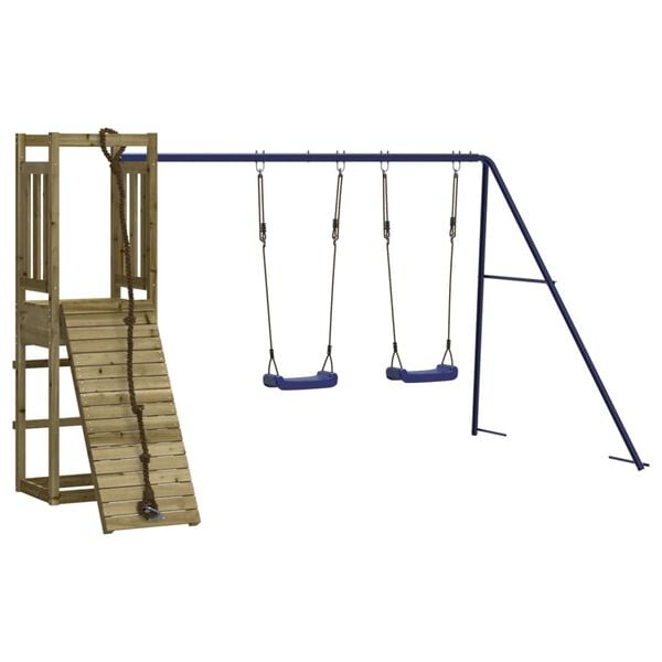 vidaXL Outdoor Playground Impregnated Pine Wood