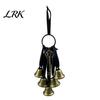 Poignée de porte légère Carillon Clochettes de sorcière pour protection de bouton, Suspendu fait main Accroche métallique au son doux, Cloche décorative vintage Boho Maison