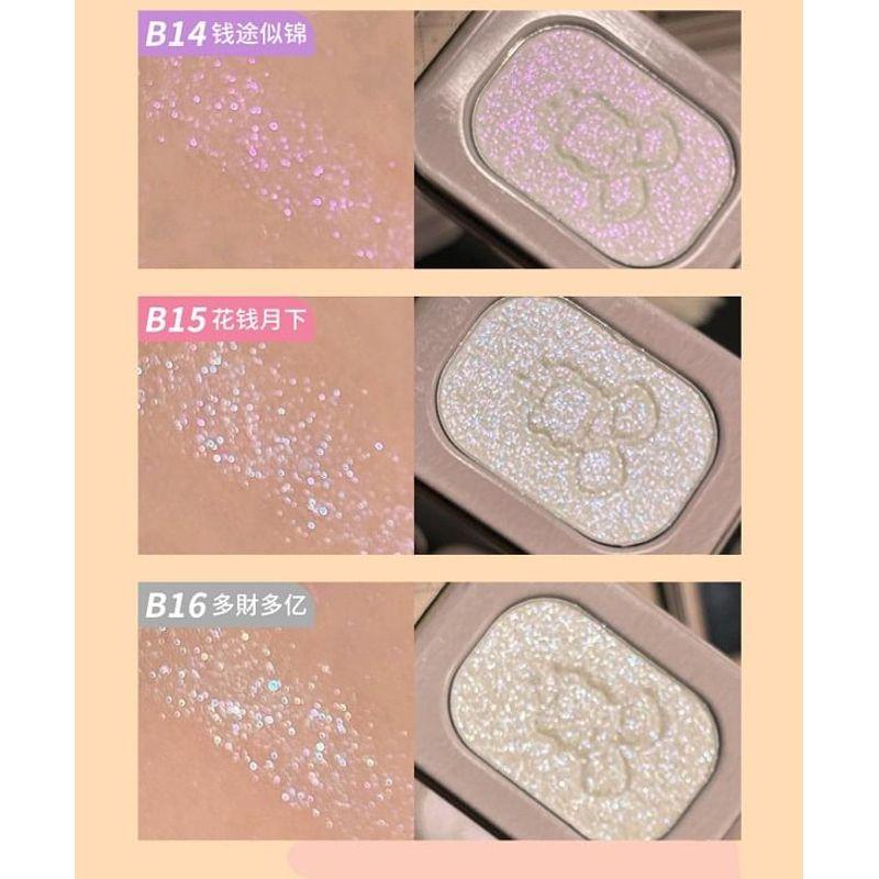 YIGU DIGU - Retro Metal Box Bling Highlighter - 6 Colours
