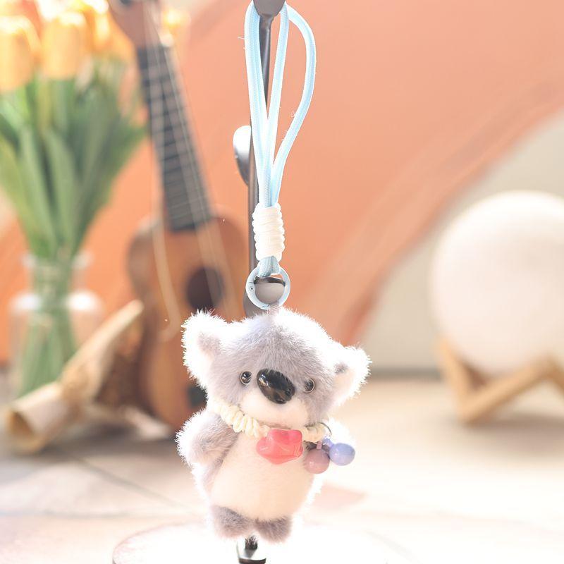 Cute Raccoon Plush Keychain With Soft Pp Cotton For Bag Decor And Gifts