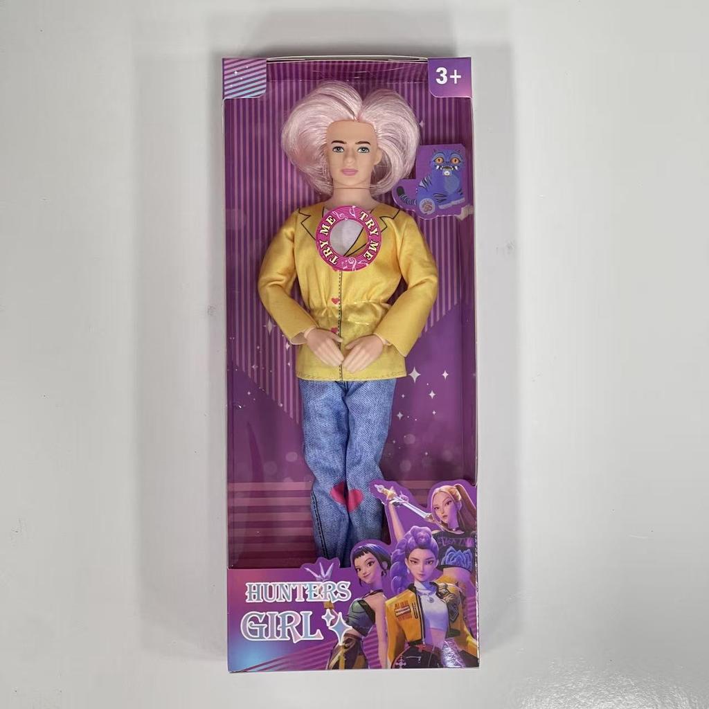 Musique Légère 11 Articulations 11,5 Pouces Solide Shaka Groupe de Garçons-K-POP Chasseuse de Sorcières Groupe de Filles Poupée Jouet