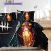 Dead Daylight Escape Nicht Tod Bettwäsche 1 Bettbezug 2 Kissenbezüge Ohne Füllung Weihnachtsgeburtstagsgeschenk Weiches Und Bequemes Bettwäsche-Set