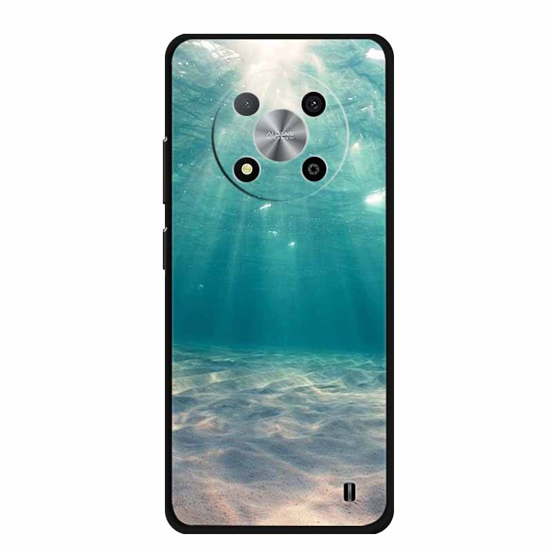 Custodia Per ZTE Blade A73 5G Lusso Morbido Silicone TPU Copri Telefono Per ZTE Blade A73 5G 7160N Cartoon Fiori Protettivi Nuovi Fundas