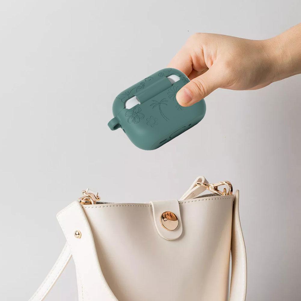 AirPods Pro 3 Special Silicone Protective Case 360 ° All Inclusive+Built-in Shock-Absorbing Corner Enhanced Anti Fall Protection