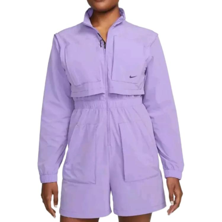 New Nike Bodysuits Women's Purple DX0149-567