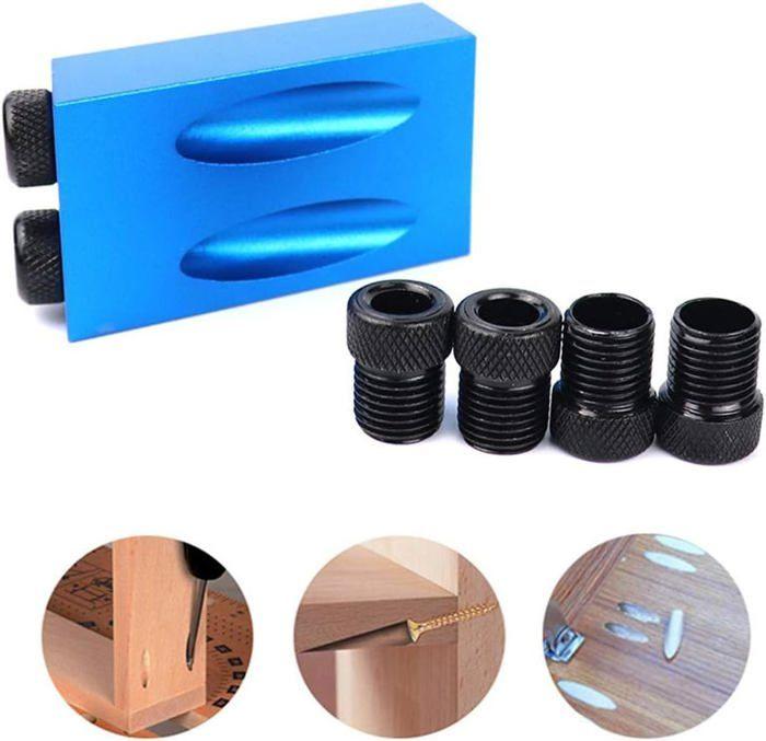 Drilling Jig - CZYDDD - 14 Pieces - Carbon Steel - Aluminum - 15 Degree Angle