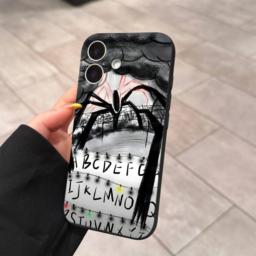 Hot S-Stranger T-Things Phone Case For IPhone 14 Plus 13 Mini 11 16 15 17 Pro Max Protection Shockproof