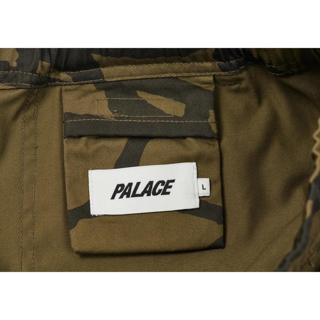 Palace Camouflage Belt Sports Pants Unisex Pants Olive-Green P20SS037
