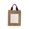 Cuco SMILEY Tape Handle Linen 2-Way Tote Bag, 2513111701, White (001)