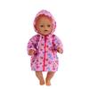Puppenkleidung 43cm Baby Born Outfits Regenmantel Humanoide 17 Zoll Puppenzubehör Kostüm Wasserdichte Kleidung Tragen Festiival Geschenk