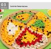Interactive Indoor Dog Puzzle Mat with Hidden Treats and Sound Elements for Training