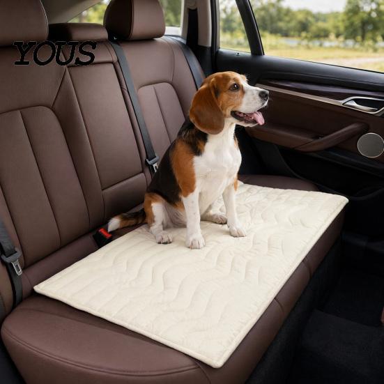Cooling Mat for Dogs Dog Mat, Foldable Portable Pet Pad, Crate Durable Multi-Layer Resting Cats Indoor Travel Use