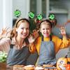 Headdress Halloween Headband Halloween Decoration Luminous Hair Bands Creative Bat Hair Hoop  Party