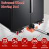 Household Heavy Duty Furniture Lifter Mover Roller with Wheel Bar Moving Device Furniture Moving Transport Tool