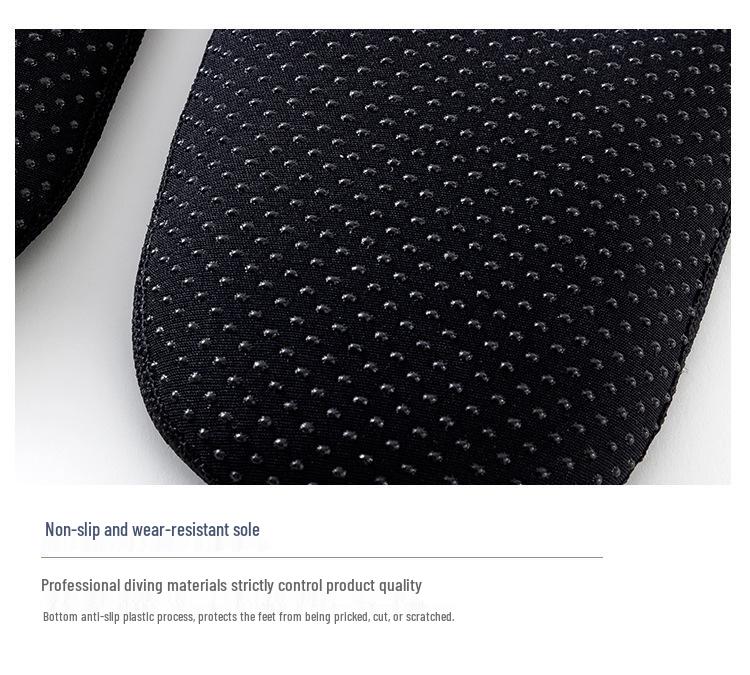 5MM Warme Tauchsocken - Rutschfest, Verschleißfest, Sanddicht, Ideal zum Schwimmen, Schnorcheln und für den Strand.