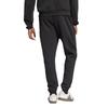 Adidas Future Icons Lace-Up Cuffed Solid Color Striped Casual Knit Sports Pants Men Pants Black JD4949