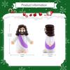 50 Packs Little Jesus Figures Halloween Decorations Mini Jesus Figurines In Bulk Tiny Jesus Figures Baby Jesus Figure 50PC