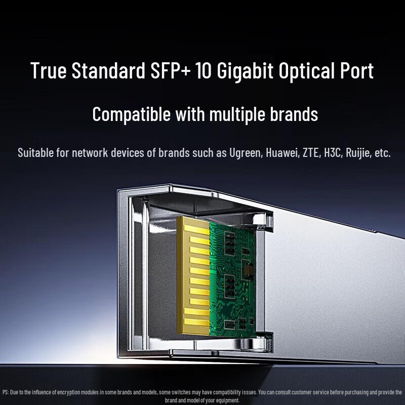 Ugreen SFP+ 10G Fiber To RJ45 Ethernet Transceiver Module