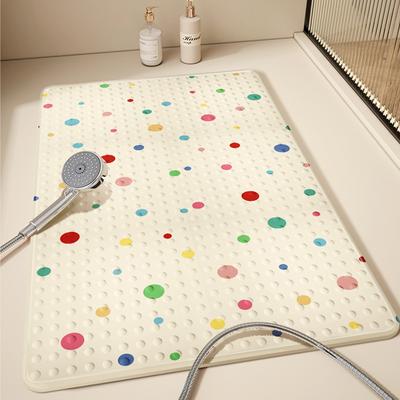 Bathroom Anti-slip Mat Shower Children's Bathing Room Foot Pad Anti-fall Suction Cup Toilet Waterproof Bathroom Floor Mat