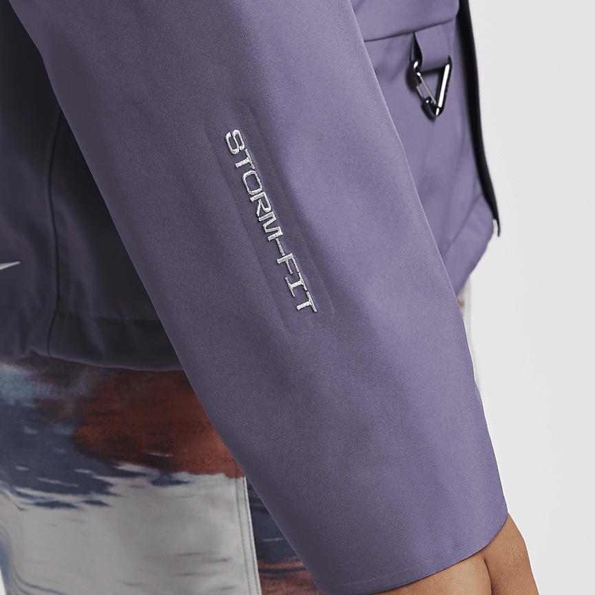 Nike ACG Storm-Fit Packbare Winddichte Wasserdichte Bequeme Kapuzenjacke Damenjacken Dawn-Deep-Purple DV9523509