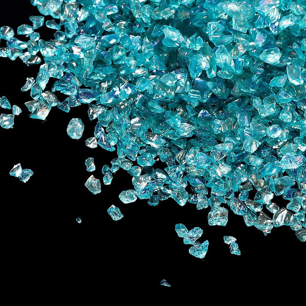 20/50g Glass Crushed Stone Irregularity Crystal Gravel Filling For DIY Epoxy Resin Mold Filler Crafts Decorative Nail Art Filler