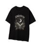STANDARDERROR 87-Stan340 Vintage Mountain Moon Solid Short Sleeve T-Shirt (2 Colors)