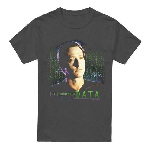 STAR TREK Unisex Adult Data T-Shirt