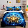 Mystic Starry Decorative Set Soft Comfortable Duvet Cover Bedding Set Included 1*Duvet Cover & 2*Pillowcases, Gift