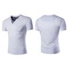Premium Quality Men's T-shirt Slim Fit Floral V-neck Casual Tee For Everyday Wear